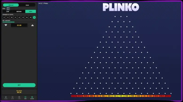 Plinko deur Betsoft Plinko deur Betsoft